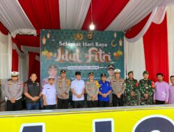 Kapolres Dan Pj.Bupati Tulang Bawang Barat Monitoring Pos Pam Ops Ketupat Krakatau 2024