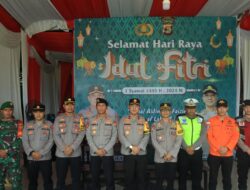 Wakapolda Lampung Kunjungi Pos yan Rest Area 215 B, Ini Pesan Yang Disampaikan.
