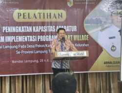 M. Firsada Sambut Antusiasme Peserta dalam Pembukaan Bimtek Program Smart Village Tubaba