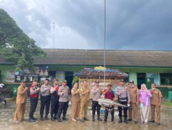Tanggapi Keluhan Warga Terkait DBD, Sat Samapta Polres Tubaba Lakukan Fogging di SDN 18 Tulang Bawang Tengah.