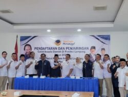 Diperintah Prabowo Maju Pilgub Lampung, Mirza Ambil Berkas NasDem, PAN, Demokrat dan PDIP