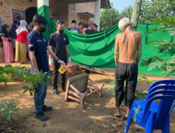 Polisi Cek TKP Orang Gantung Diri di Tiyuh Mekar Asri, ini Penyebabnya