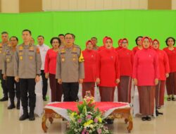 Kapolda Lampung Beserta Bhayangkari Ikuti Syukuran HUT Kemala Bhayangkari Ke-44