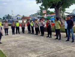 Polres Tulang Bawang Barat Amankan Pelantikan Anggota PPK Pilkada Tahun 2024