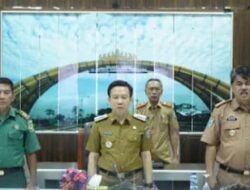 Rakor Pengendalian Inflasi Daerah, Pj Bupati Pringsewu Marindo Adakan Video Conference