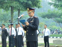 Kapolres Tulang Bawang Barat Pimpin Upacara Harkitnas Ke-116.