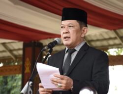 Pimpin Upacara Harkitnas ke-116, M. Firsada Sampaikan Pidato Menkominfo RI