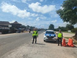 Jaga Kamtibmas di Libur Panjang, Polres Tulang Bawang Barat Lakukan Patroli Hunting di Tempat Wisata
