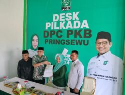 Kembalikan Berkas Pencalonan Bupati ke Desk Pilkada PKB Pringsewu, Adi Erlansyah Sebut 2 Kriteria Ini Calon Wakilnya!