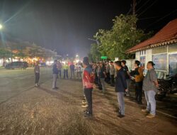 BERIKAN RASA AMAN KEPADA MASYARAKAT, POLRES TUBABA GELAR KRYD DI JALAN POROS PASAR PULUNG KENCANA