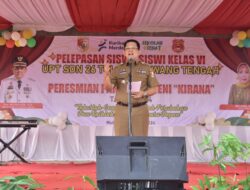 M. Firsada Resmikan Panggung Seni Dan Pelepasan Siswa Siswi Kelas VI SDN 26 Mulya Asri