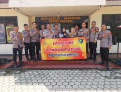 Sie Dokkes Polres Tulang Bawang Barat Lakukan Cek Kesehatan Rutin Anggota Polsek Jajaran.