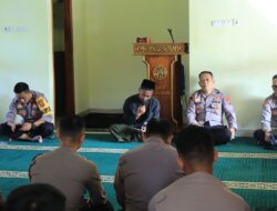 Polres Tubaba Laksanakan Binrohtal Agar tercipta Karakter Anggota Polres yang lebih Humanis