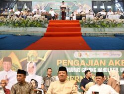 Gubernur Lampung Arinal Djunaidi Hadiri Pengajian Akbar Di Kabupaten Tubaba