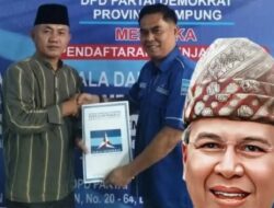 Kejutan, Alzier Turun Gunung, Daftar Penjaringan Partai Demokrat Siap Maju Pilgub Lampung