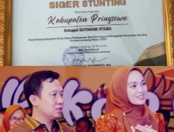 Lagi, Marindo Raih Prestasi gemilang, Pringsewu Peringkat Terbaik 2 Penanganan Stunting di Lampung