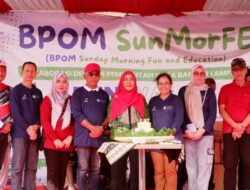 Walikota Bandarlampung Hadiri Acara HUT BPOM ke-23 di Taman UMKM Bung Karno