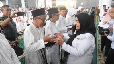 Walikota Bandarlampung Lepas 1.549 Calon Jemaah Haji ke Tanah Suci