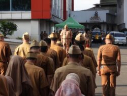 Pemkot Bandarlampung Upacara Peringati Hari Otonomi Daerah XXVII