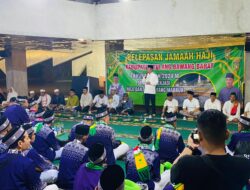Polres Tubaba Polda Lampung Amankan Pemberangkatan Jamaah Haji 1445 H / 2024