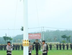 Upacara Hari Lahir Pancasila Digelar Polres Tulang Bawang Barat dengan Khidmat