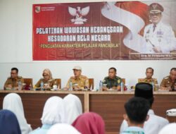 Buka Pelatihan Bela Negara, Sekdakab : Junjung Tinggi Pancasila Dalam Kehidupan Bermasyarakat