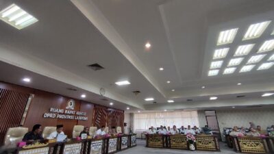 Komitmen Tuntaskan Problem Bendungan Margatiga, Komisi 1 DPRD Lampung RDP dengan Kepolisian dan Stakeholder