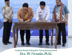 Pemkab Tubaba Tanda Tangani MOU Dengan Ombudsman RI