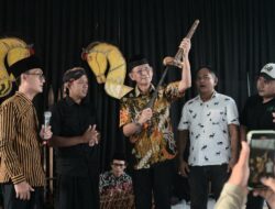 Hadir di Sarasehan Komunitas Pataji Kalacakra, Adi Erlansyah Ingin Terus Lestarikan Seni Budaya