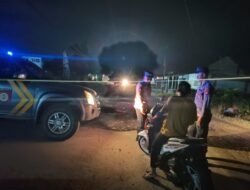 Cegah Gangguan Kamtibmas, Polsek Lambu Kibang Lakukan Patroli Rawan Malam