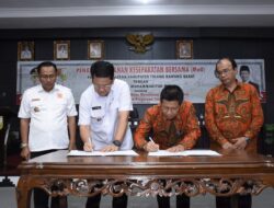 M. Firsada Tandatangani MoU Pemkab Tubaba dengan Universitas Muhammadiyah Metro