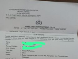 Dijanjikan Pengadaan Barang dan Jasa (Laptop) Honorer Pemkab Pringsewu Dilaporkan ke Polisi