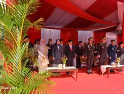 Rektor Hadiri Upacara HUT ke-60 Provinsi Lampung