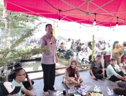 Masyarakat Antusias Hadiri Mancing Bareng Adi Erlansyah di Jajanan Kuliner Tanggul Kancil