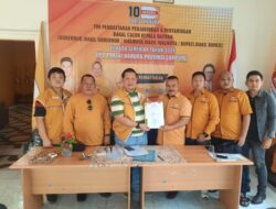 TPPP Tubaba Serahkan Berkas Pendaftaran Calonkada ke DPD Hanura Lampung