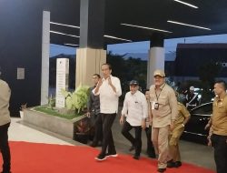 Bupati Musa Ahmad Bersama Forkopimda Sambut Kedatangan Presiden Jokowi