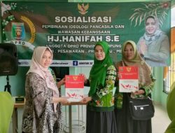 Hanifah Sambangi Warga Pesawaran, Paparkan Peran Penting Pancasila