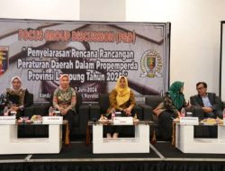 Bapemperda DPRD Lampung Gelar Focus Group Discussion