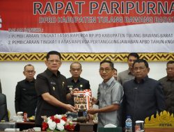 DPRD Tubaba Gelar Paripurna Dalam Rangka Bahas RPJPD Tahun 2025-2045