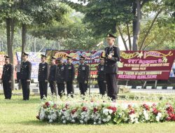 Polres Tubaba Gelar Upacara Dan Syukuran Peringatan Hari Bhayangkara Ke-78