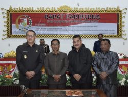 Novriwan Jaya Hadiri Rapat Paripurna Pembicaraan Tingkat II Atas Raperda RPJPD 2025-2045