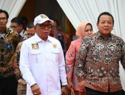 Anggota DPRD Made Bagiasa Dampingi Gubernur Resmikan Pasar UMKM Lampung