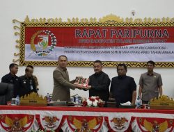 DPRD Tubaba Gelar Rapat Paripurna Penyampaian Rancangan KUA-PPAS Tahun Anggaran 2025