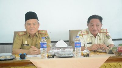 Sekdakab Membuka Resmi Rakor Evaluasi PAD Tahun Anggaran 2024