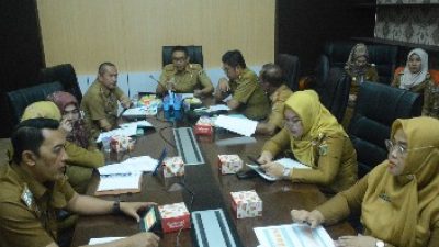 Tim Percepatan Penurunan Stunting Pemkab Lamteng Rapat Evaluasi ISPS
