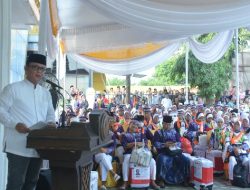 Wabup Ardito Sambut Kepulangan Jama’ah Haji Kloter 23 Kabupaten Lamteng