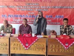 Anggota DPRD Lampung Nurhasanah Sosper di Kecamatan Pagelaran