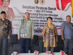 Budhi Condrowati Sosper di Tiyuh Marga Asri