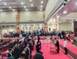 50 Anggota DPRD Bandarlampung Resmi Dilantik, Bernas Yuniarta Jadi Ketua Sementara