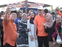 Adi Erlansyah dan Hisbullah Huda Hadiri Pagelaran Kuda Kepang di Pekon Pujodadi, Ajak Bersama Bangun Pringsewu